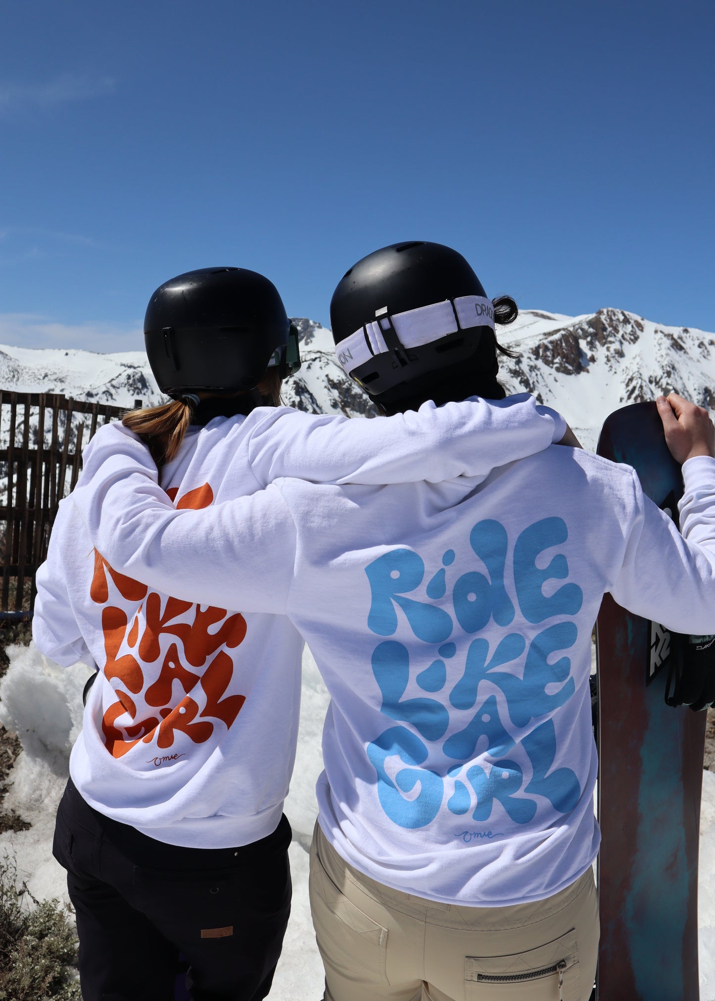 'Ride Like A Girl' Sustainable Cotton Crewneck