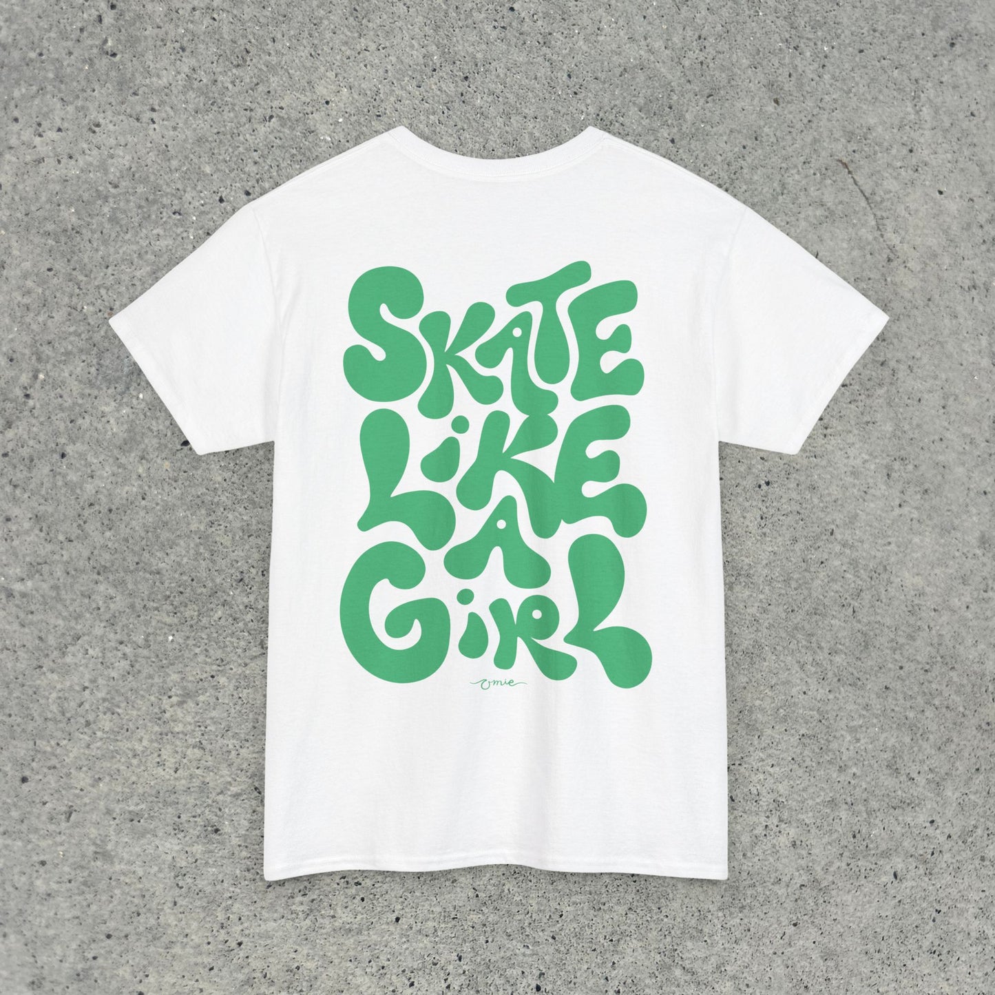 'Skate Like A Girl' Classic Cotton T-Shirt
