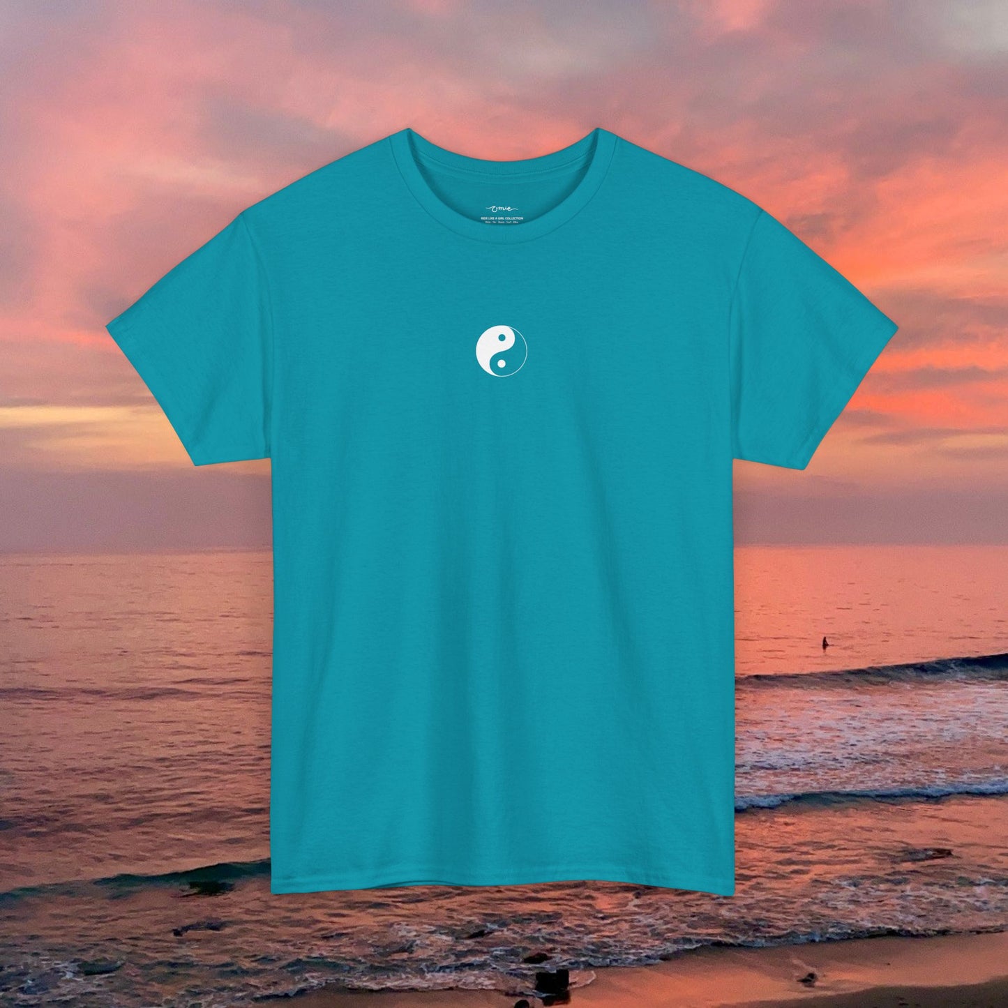 'Surf Like A Girl' Classic Cotton Tee