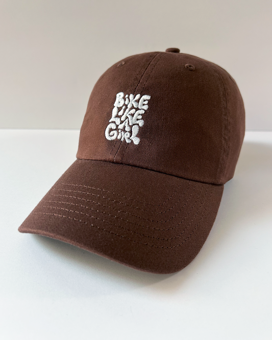 'Bike Like A Girl' Classic Cotton Hat