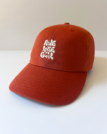 'Ride Like A Girl' Classic Cotton Hat