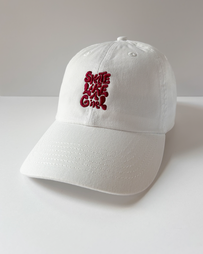 'Skate Like A Girl' Classic Cotton Hat